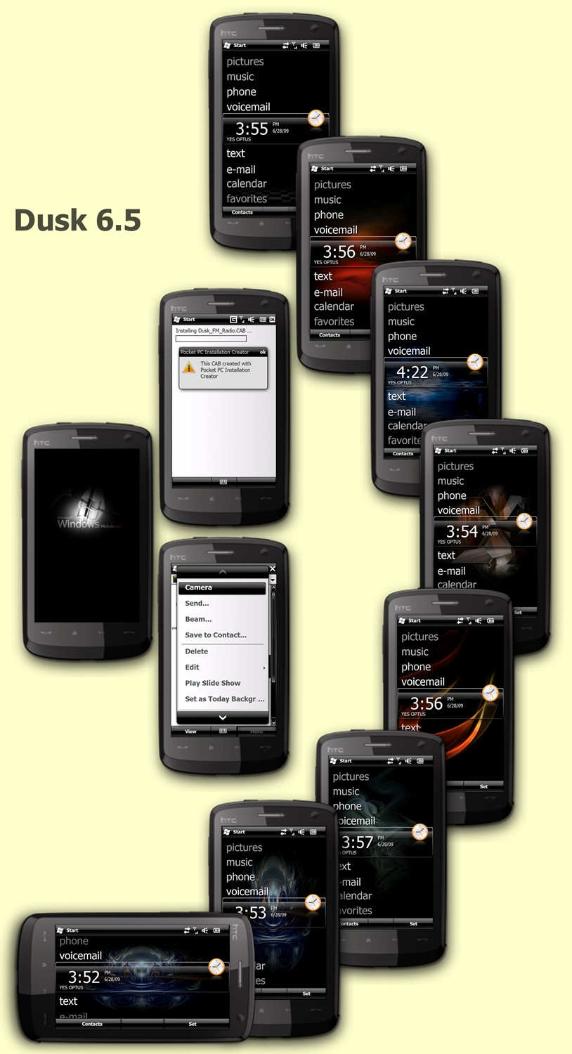 Read more about the article Dusk 6.5 Titanium theme for HTC Touch HD (Blackstone)