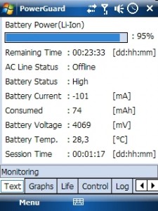 Read more about the article PowerGuard – battery monitoring for Windows Mobile