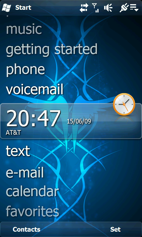 Read more about the article WM7Blue theme for WM6.5 Titanium, VGA/WVGA