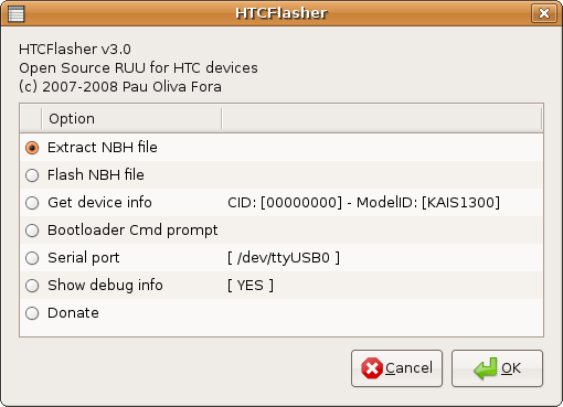 Read more about the article HTCFlasher: Open Source ROM Update Utility