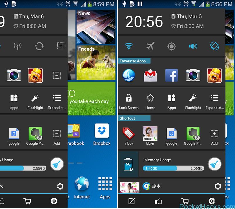 Sidebar Launcher for Android