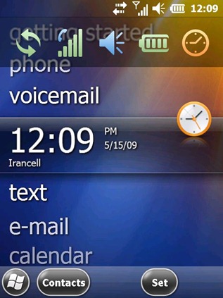 You are currently viewing Windows Mobile 6.5 Build 23041