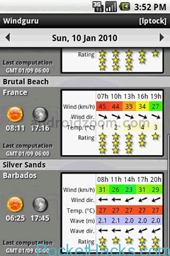 Read more about the article Windguru weather app for Android devices