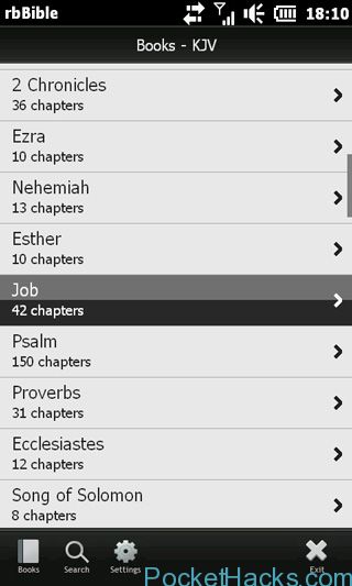 Read more about the article Finger friendly Bible App for Windows Mobile