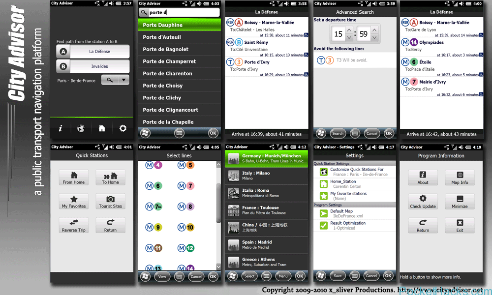 Read more about the article CityAdvisor – a public transport navigation for Windows Mobile