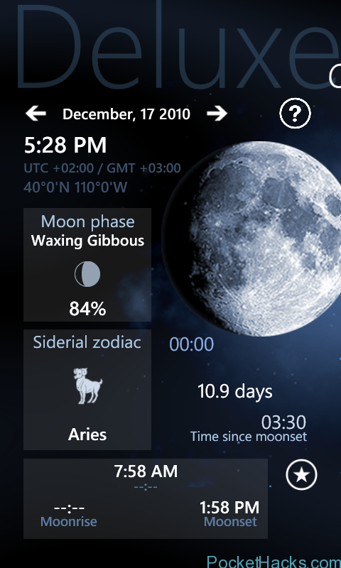 Read more about the article Deluxe Moon for Windows Phone 7