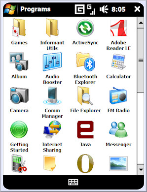Read more about the article 4 column program icons to your HTC Touch Diamond
