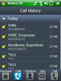 You are currently viewing Nektra Contact Manager for Windows Mobile with iPhone look