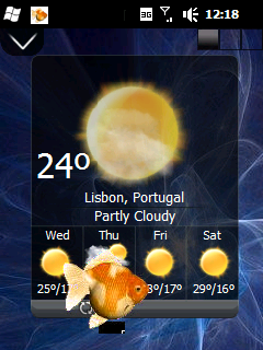 You are currently viewing GoldFish app for Windows Mobile