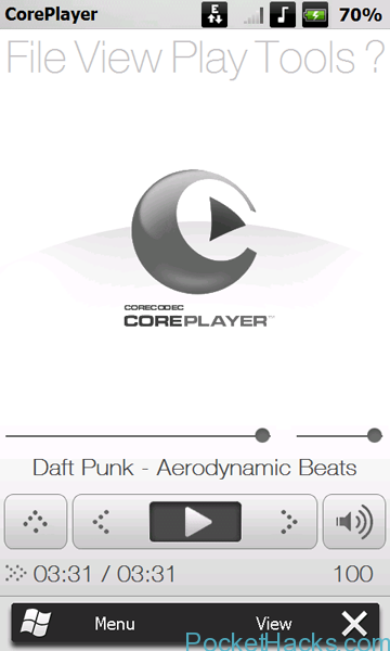 Read more about the article GTX skin for CorePlayer, WVGA