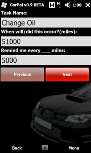 Read more about the article CarPal – Monitor maintenance for several cars with autoreminders