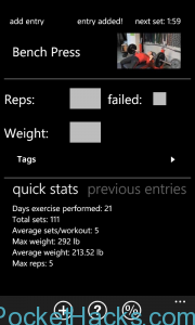 Read more about the article DeekFit Gym app for Windows Phone 7