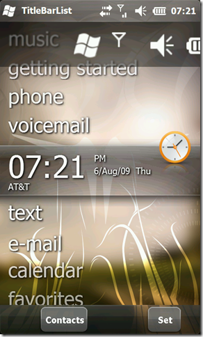 Read more about the article More Windows Mobile 6.5 screenshots from the latest build 23022