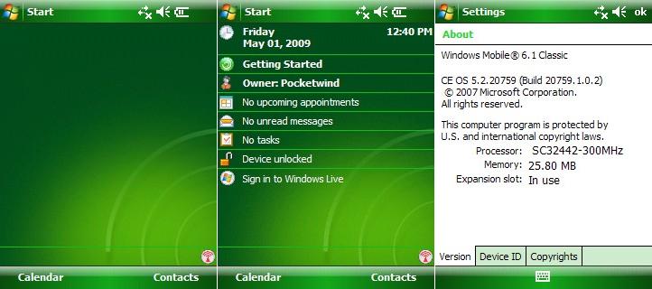 Read more about the article Windows Mobile 6.1 WWE custom ROM for HP IPAQ rx1950