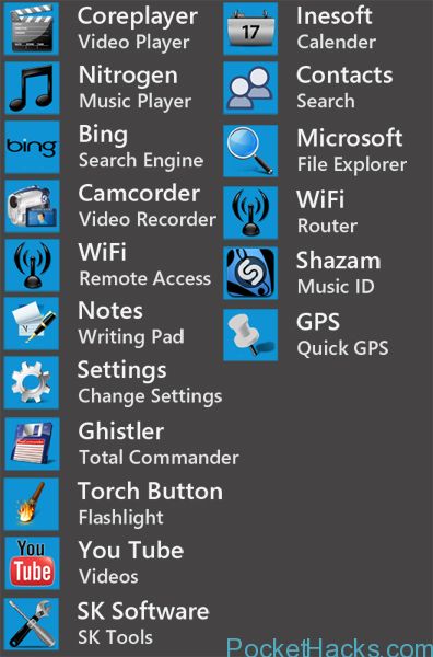 You are currently viewing Windows Phone 7 WAD theme + icons pack for WM6.x