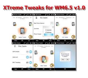 Read more about the article XTreme Tweaks for Windows Mobile 6.5 (VGA, WVGA, QVGA, WQVGA)