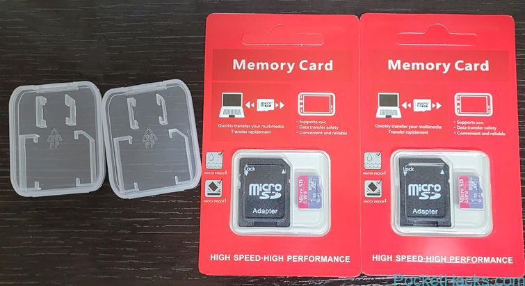 Fake MicroSD card with 1TB capacity claimed from the seller
