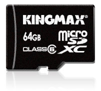 kingmax 64gb microsd card