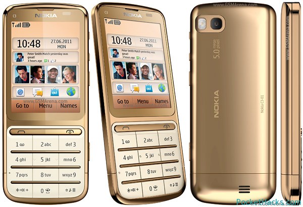 Nokia-C3-01-Gold-Edition