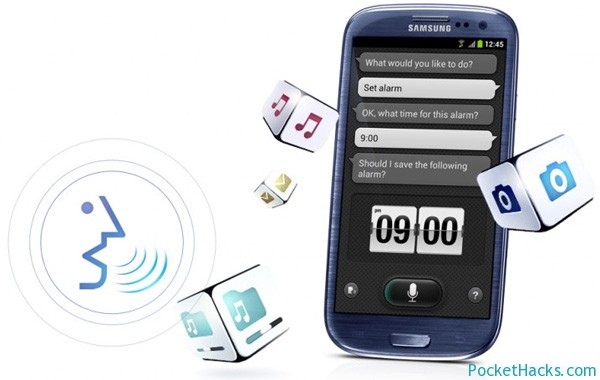 Samsung Galaxy S III with S-Voice