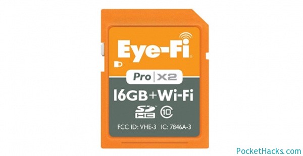 Eye-Fi 16GB Pro X2 wireless SD card