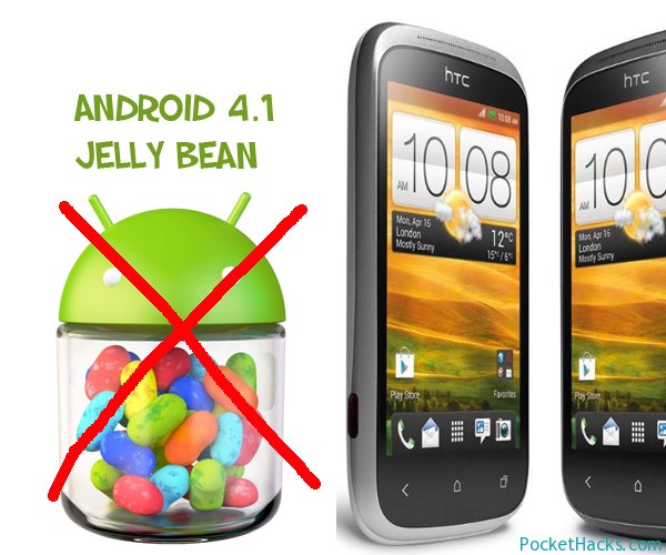 HTC Desire C Won't Get Android 4.1 Jelly Bean Update