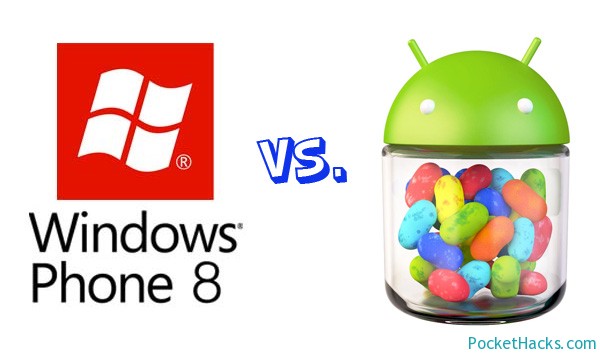 Windows Phone 8 vs. Android 4.1 Jelly Bean