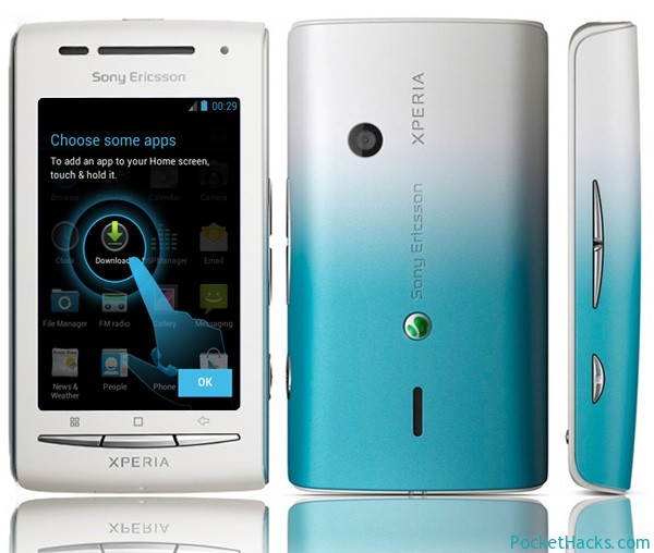 Android 4.1.2 Jelly Bean (CyanogenMod 10) Custom ROM for Sony Ericsson Xperia X8