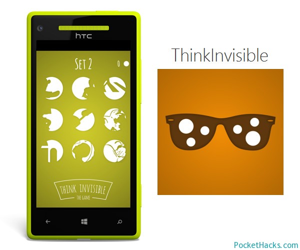 ThinkInvisible App for Windows Phone