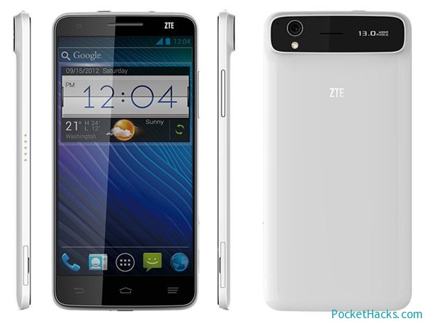 ZTE Grand S Unveiled at CES 2013