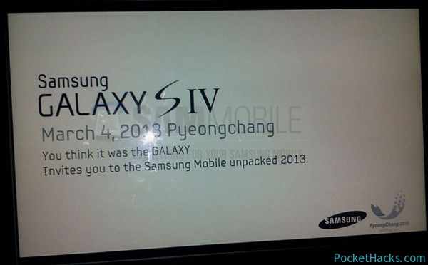 Samsung Galaxy S4 Release Date is March 4, or Just Another Rumor?