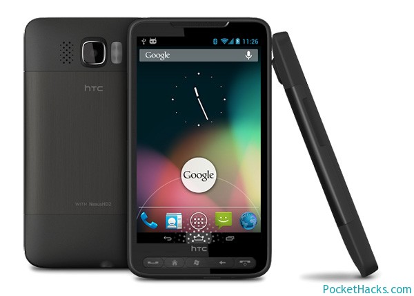 NexusHD2 Android JellyBean 4.2.2 ROM for HTC HD2