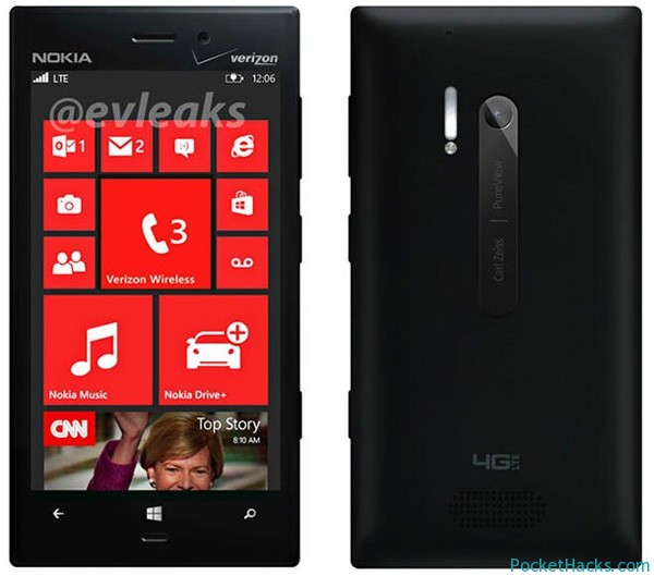 Nokia Lumia 928 From Verizon - Leaked Photos