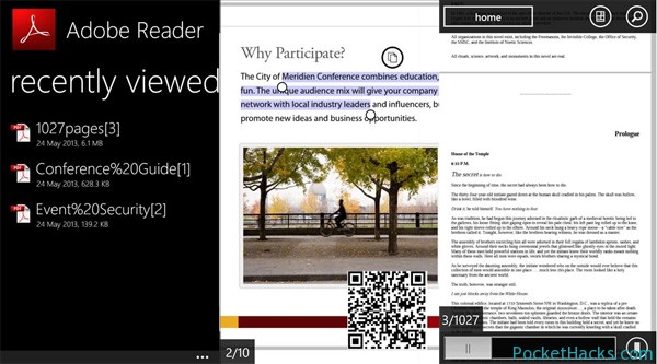 Adobe Reader for Windows Phone 8
