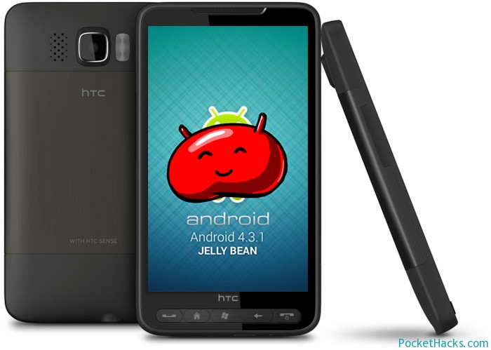 HTC HD2 - Android 4.3.1 Jelly Bean Custom ROM [NAND]