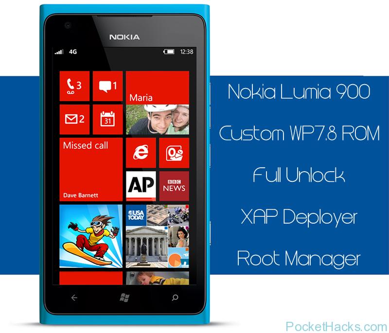 Nokia Lumia 900 - Fully Unlocked Custom Windows Phone 7.8 ROM