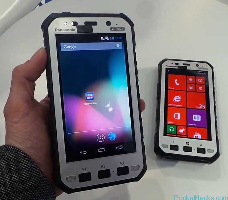 Panasonic Toughpad FZ-E1 and FZ-X1 rugged smartphones