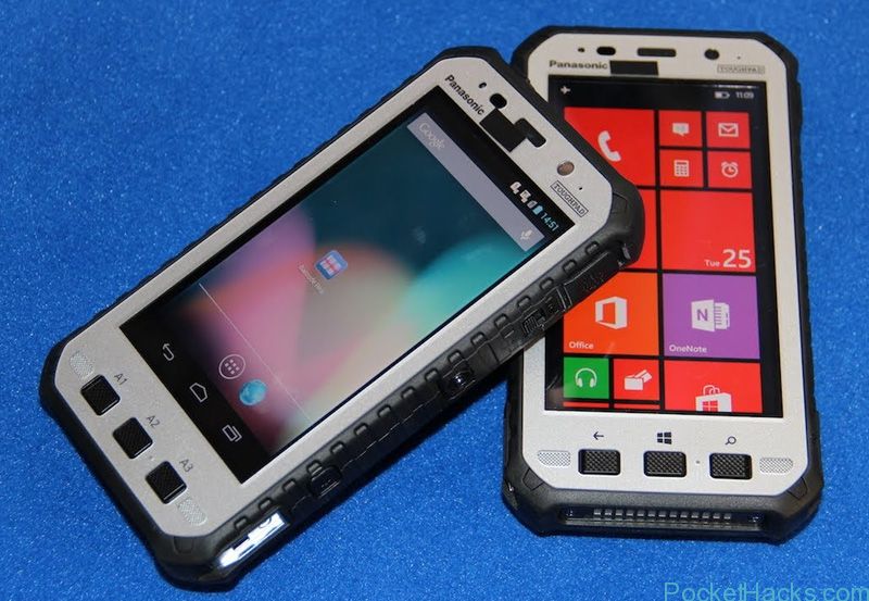 Panasonic Toughpad FZ-E1 and FZ-X1 - The Real Rugged Smartphones