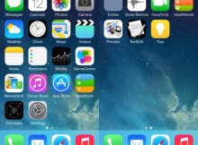 iOS 8 leaked screenshot