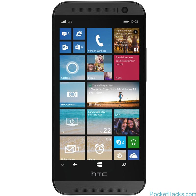 HTC One (M8) Running Windows Phone 8.1 from Verizon